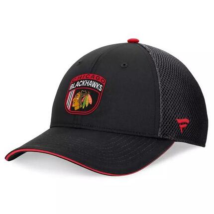 Casquette NHL Chicago Blackhawks Fanatics Authentic Pro Draft 2024 Trucker Noir