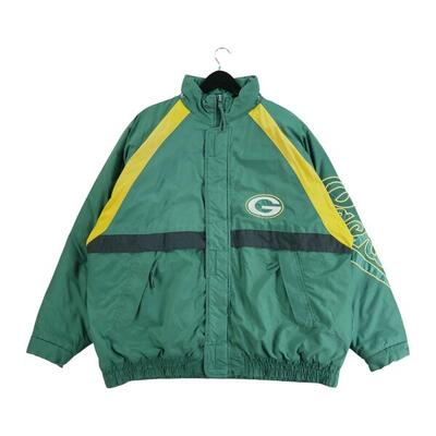 Segunda Vida - Abrigo Logo 7 Green Bay Packers NFL - Muy Bueno