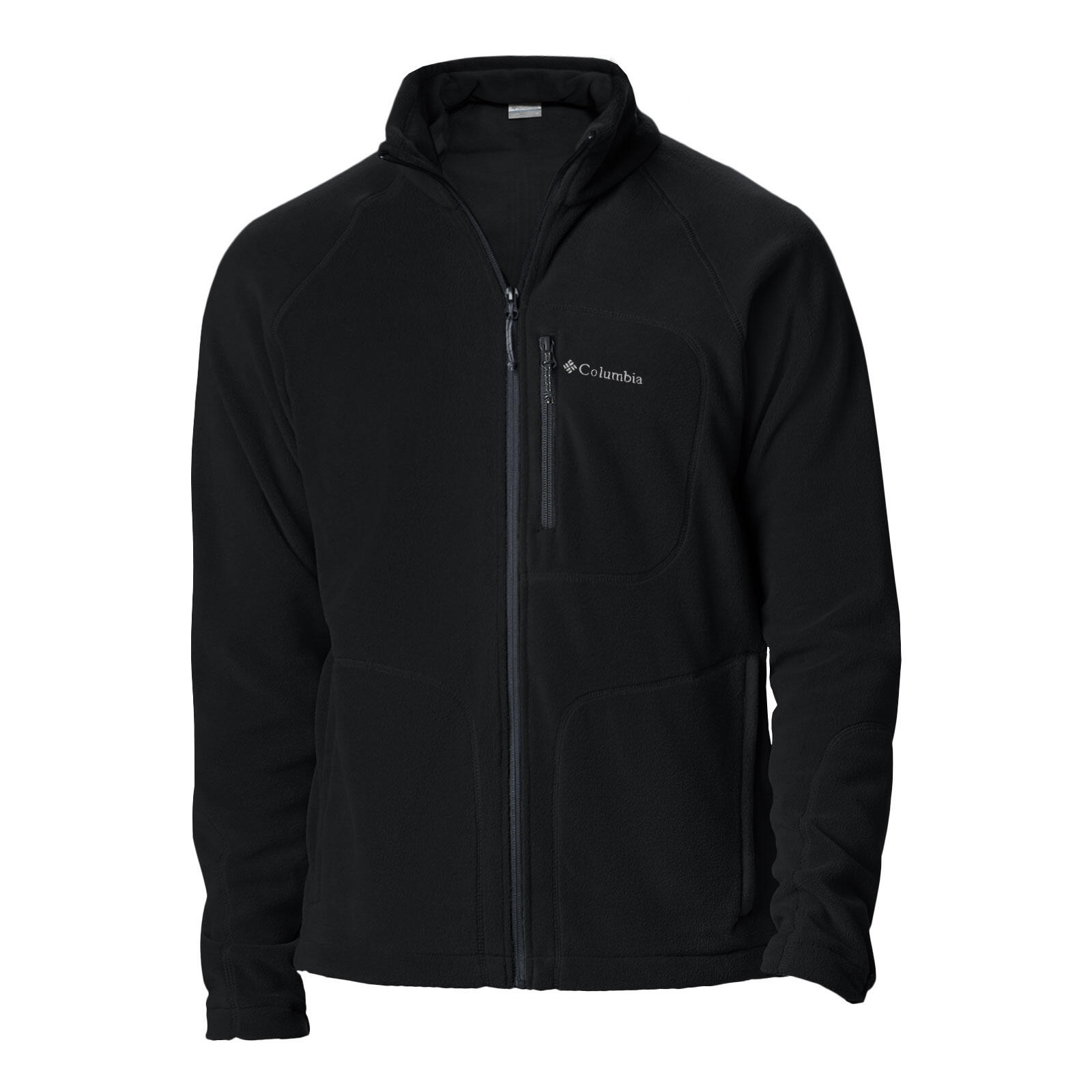 Columbia - Sweat Sans Capuche Homme Columbia Fast Trek Ii Noir - Polaire - Noir - 38 S - Decathlon