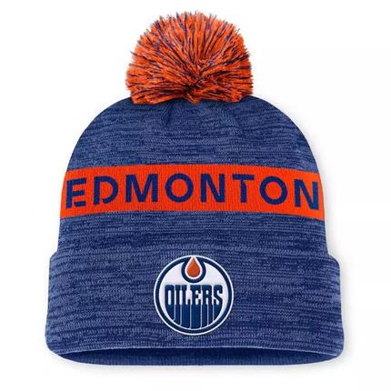 Bonnet NHL Edmonto Oilers Fanatics Authentic Pro Rink -Fanatics