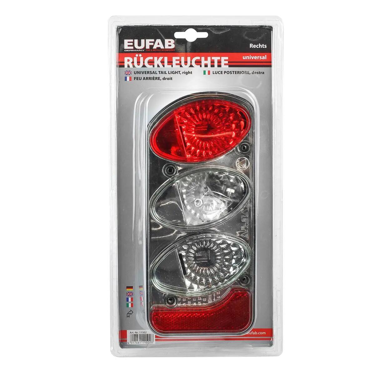 PIÈCE PORTE-VÉLO EUFAB: FEU ARRIÈRE DROIT COMPLET - ANCIENNE VERSION 3/3