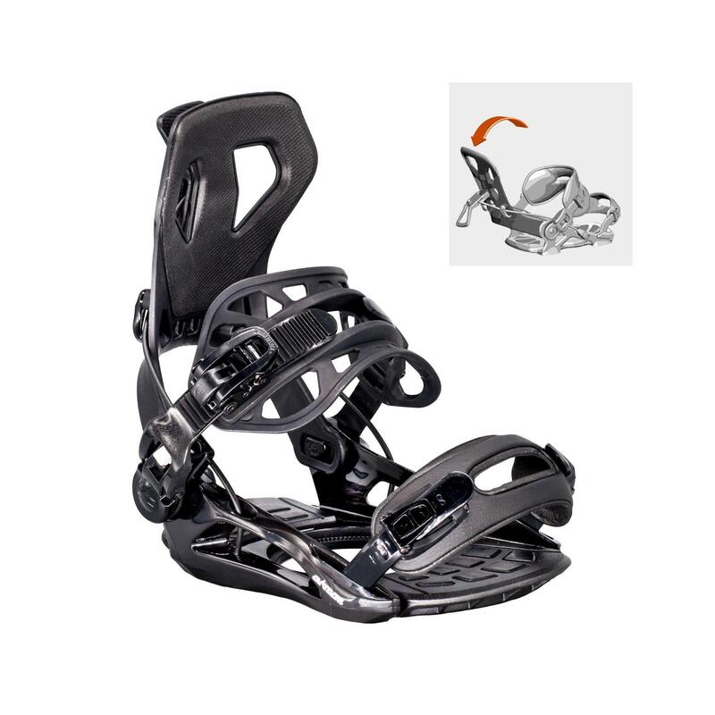 Fixations De Snowboard Master Pro MULTIENTRY FASTEC System