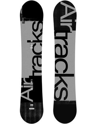 Heren snowboard silver camber wide