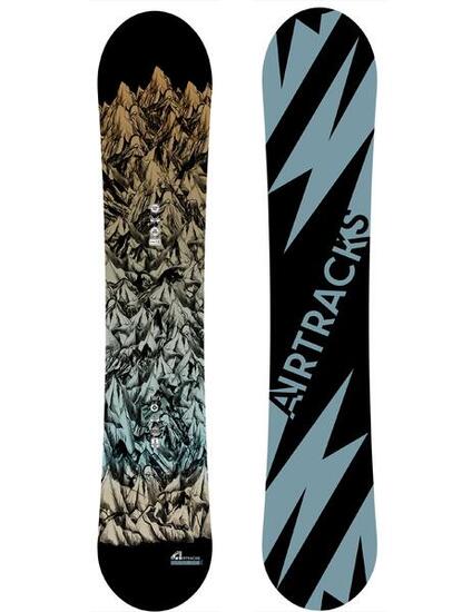 Snowboard Uomo MOUNTAIN LINES Zero Rocker Wide