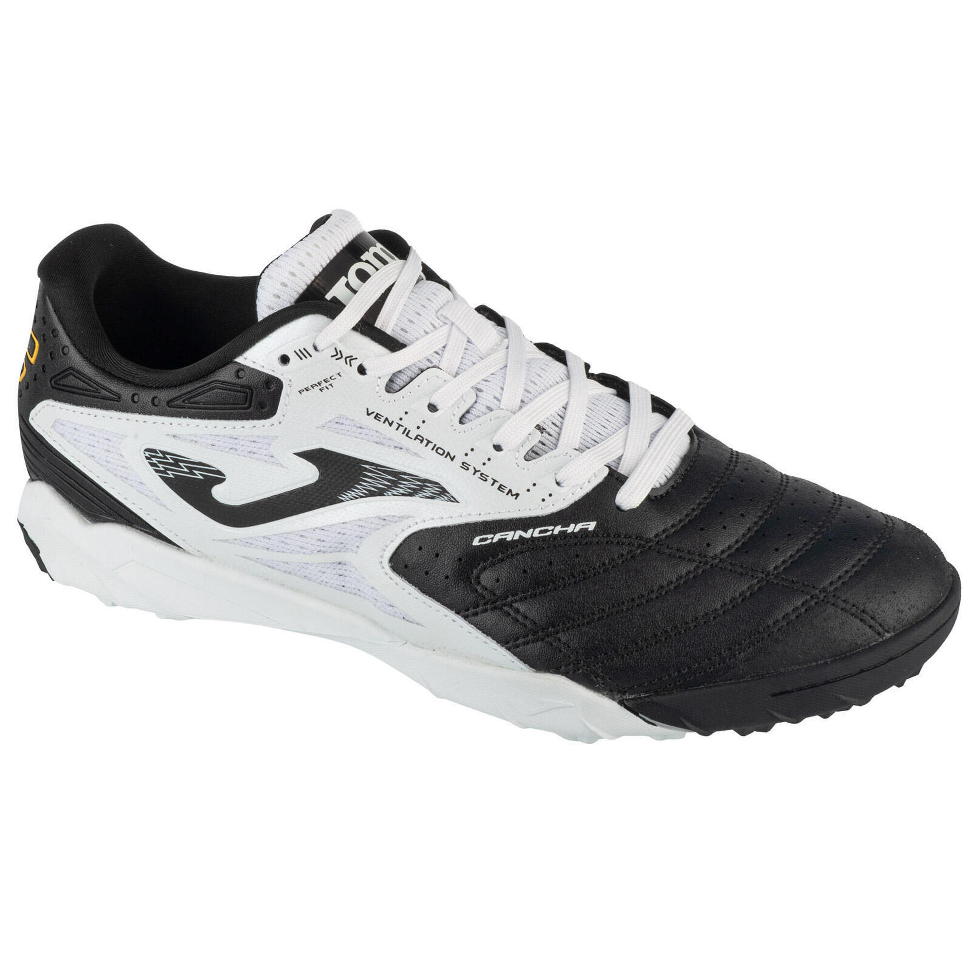 Joma - Bottes De Foot Hommes Joma Cancha 2501 Noir - Chaussures De Football - Noir - 46 - Decathlon