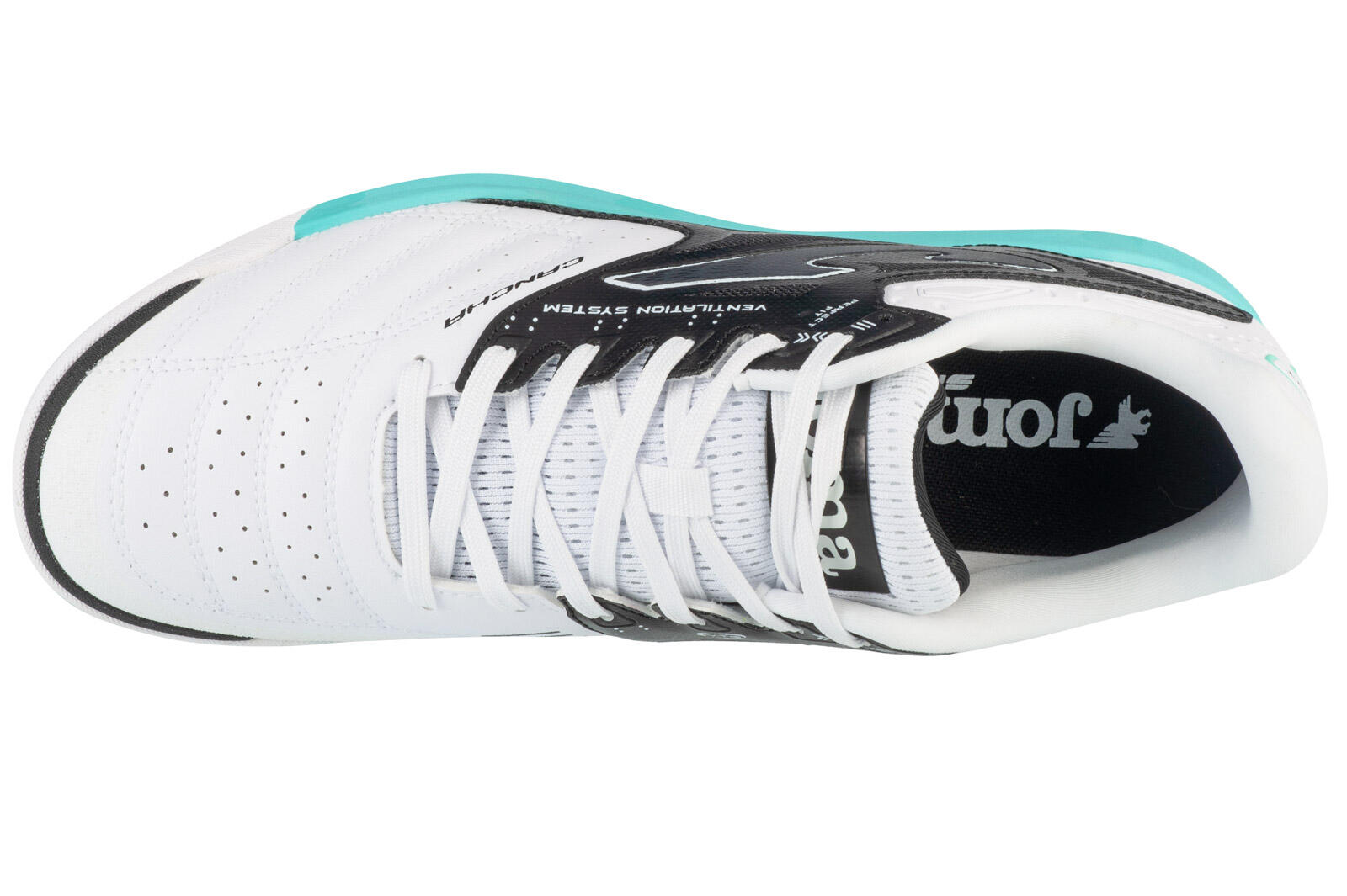 Bottes de foot Hommes Joma Cancha 2502 blanc 3/5