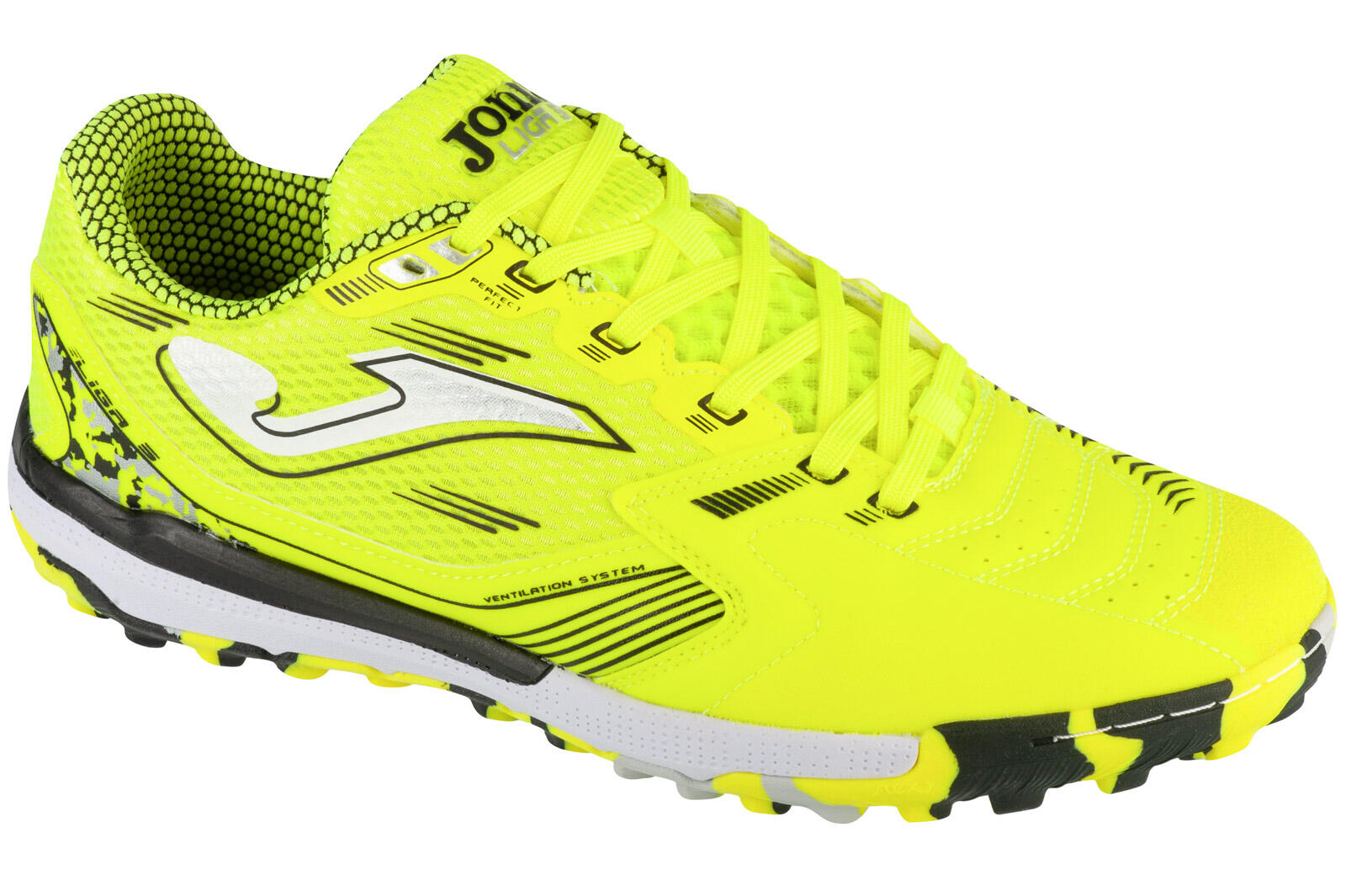 Ghete fotbal Joma Liga 5 2509 Turf, Galben Fluo, 44.5