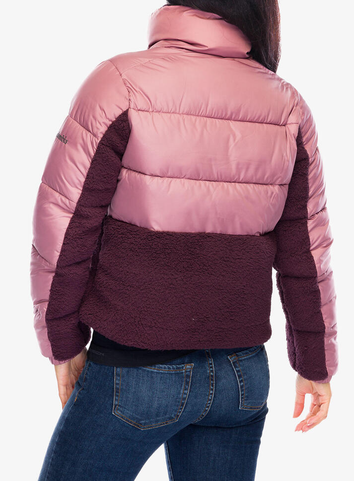 Kurtka ocieplana damska Columbia Leadbetter Point II Sherpa Hybrid