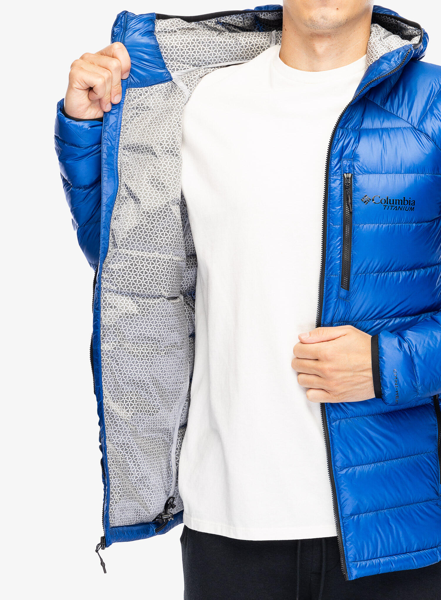 Kurtka puchowa męska Columbia Arctic Crest Down Hooded Jacket 7/7