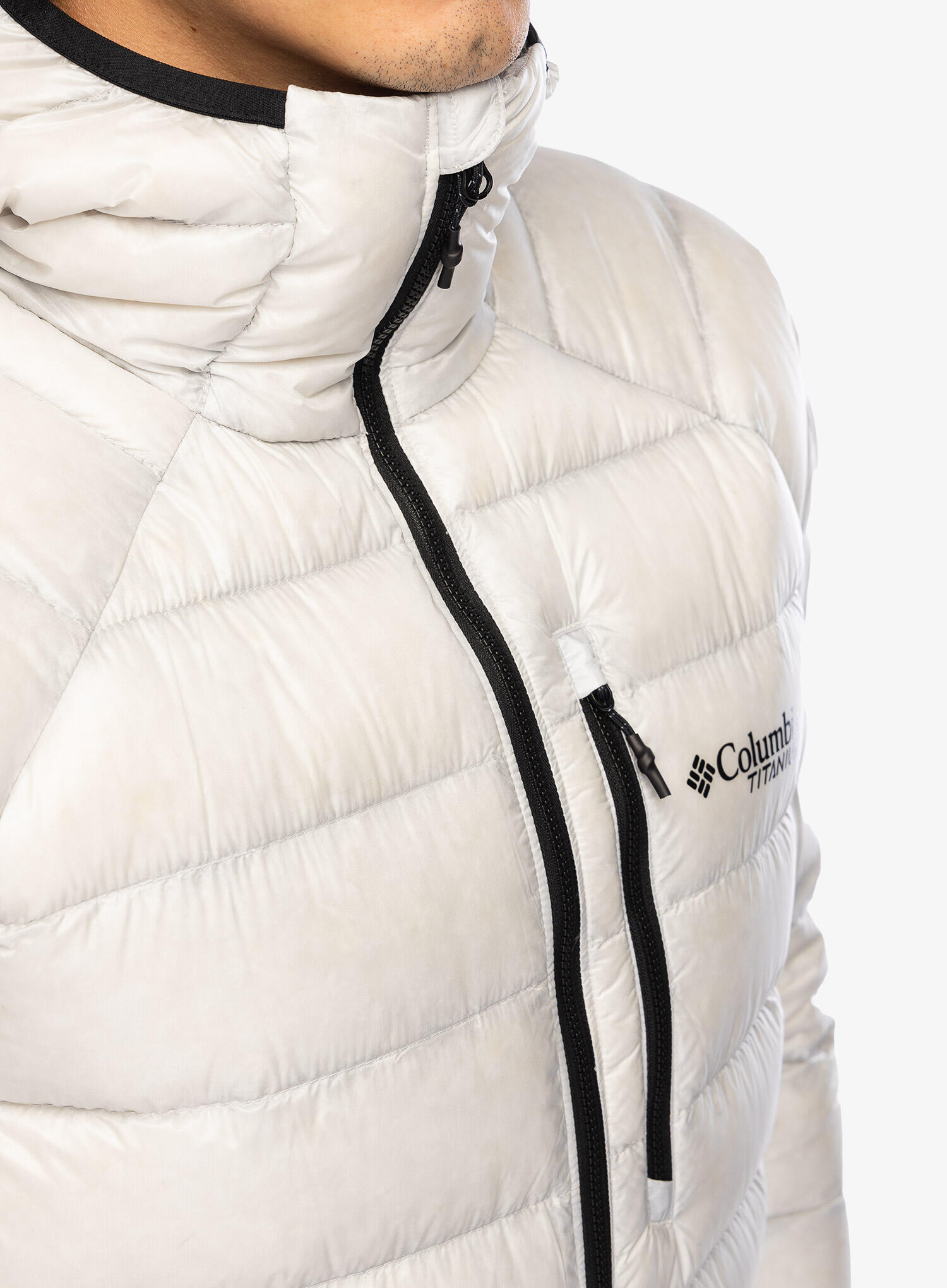 Columbia Chaqueta Arctic Crest Down Blanco 7/7