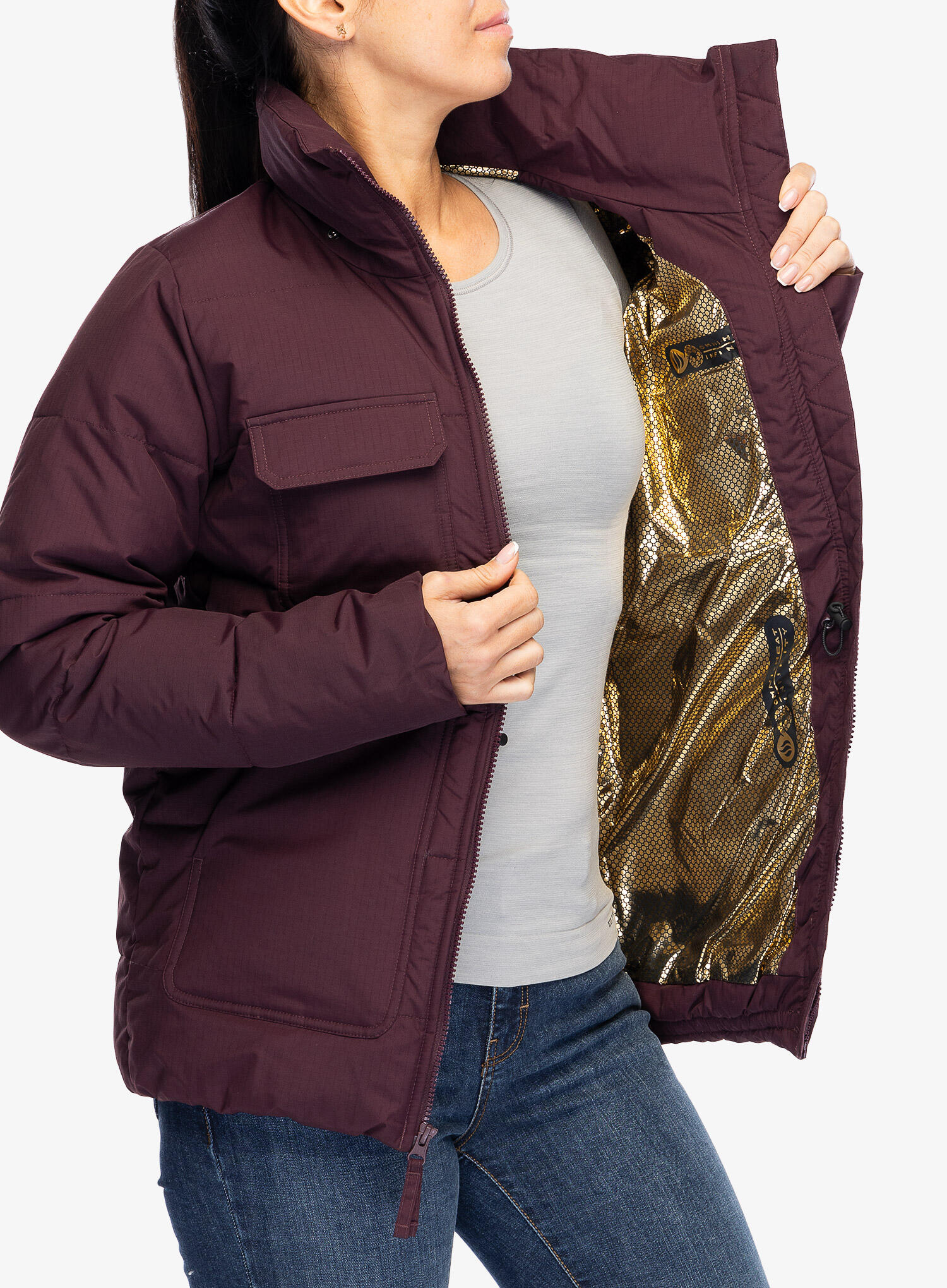 Kurtka zimowa damska Columbia Longhorn Ridge Insulated Jacket 4/7