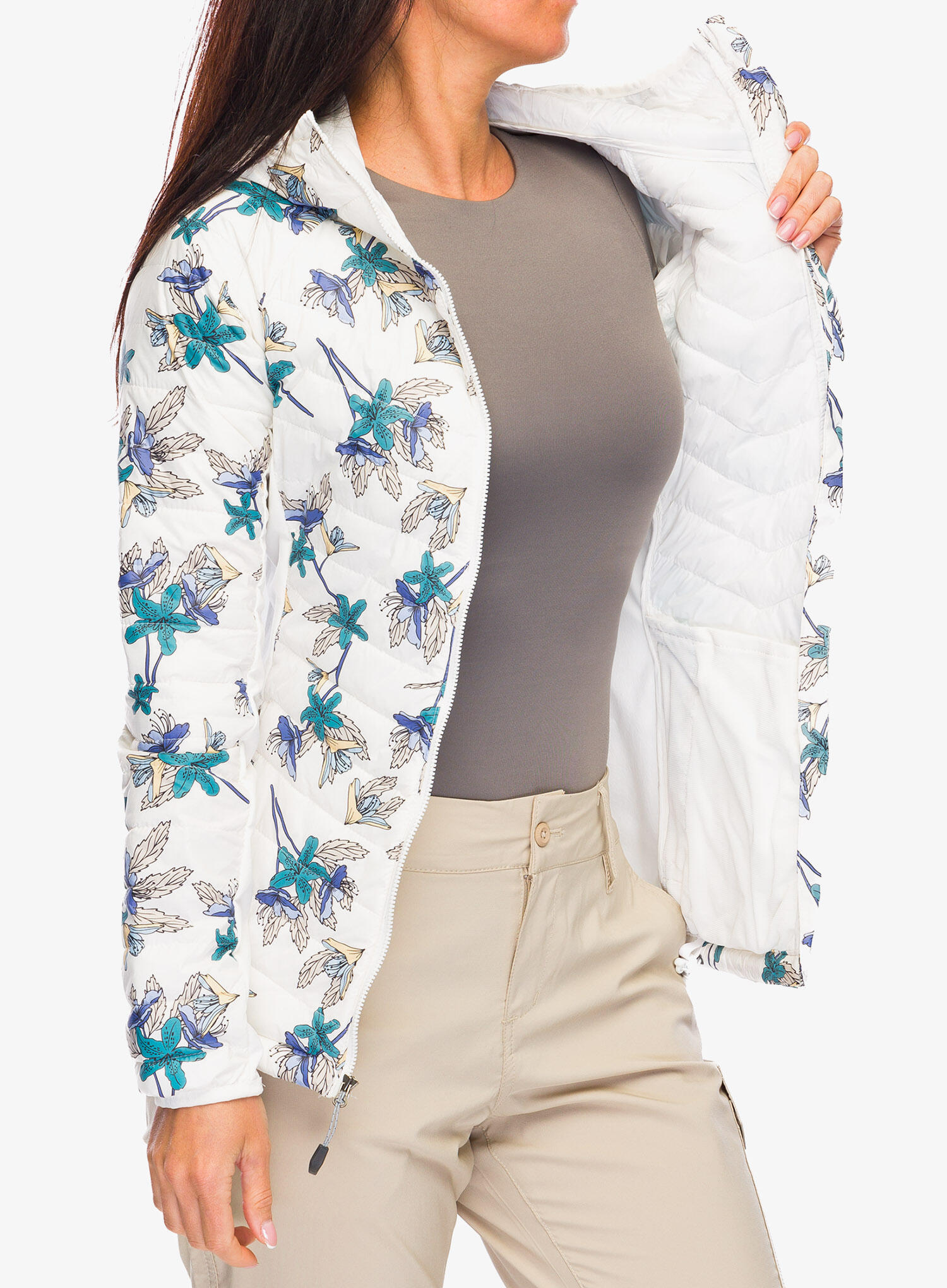 Kurtka ocieplana damska Columbia Powder Pass Hooded Jacket 5/7