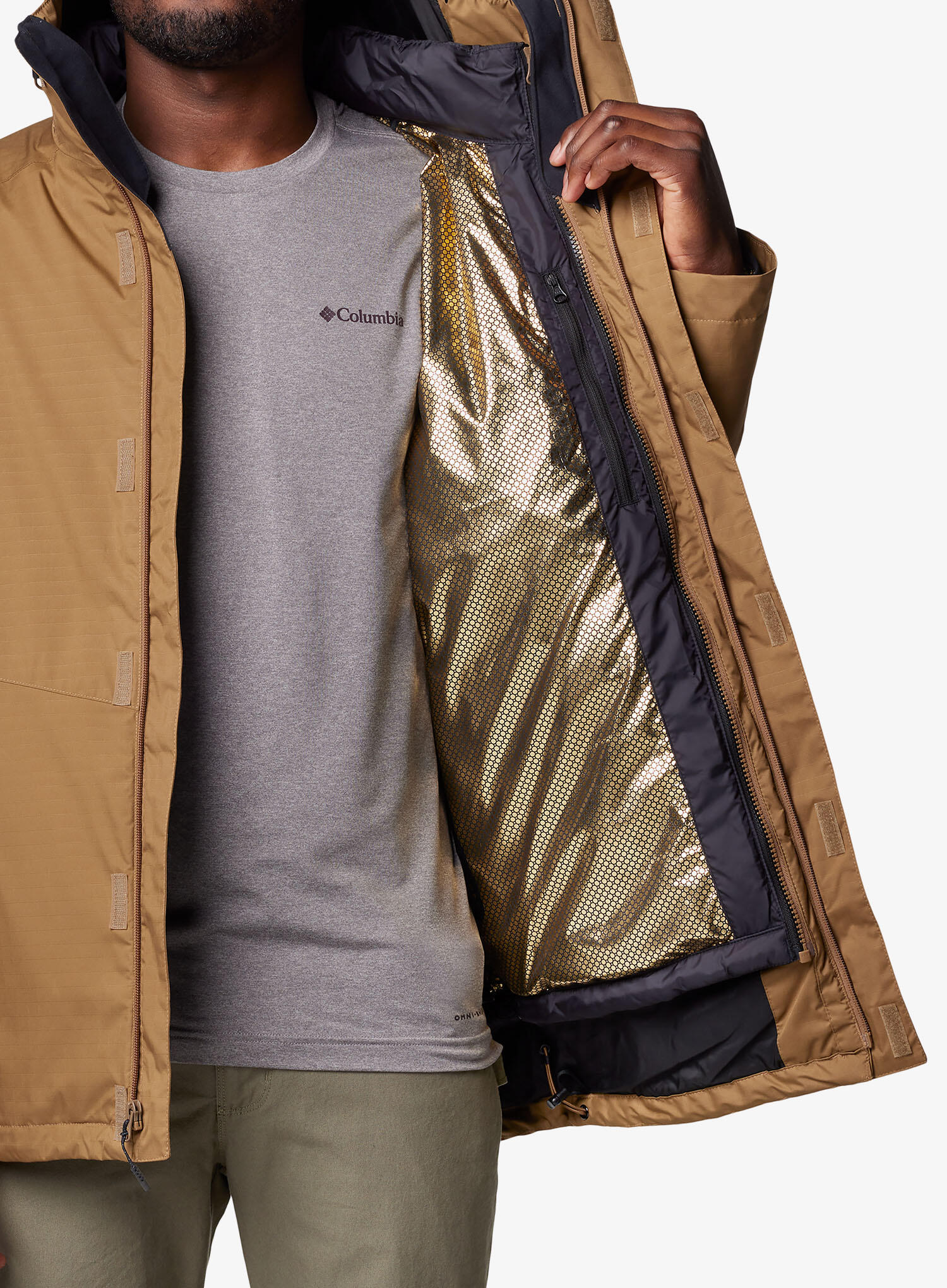 Kurtka 3w1 męska Columbia Oak Harbor Interchange Jacket 4/7