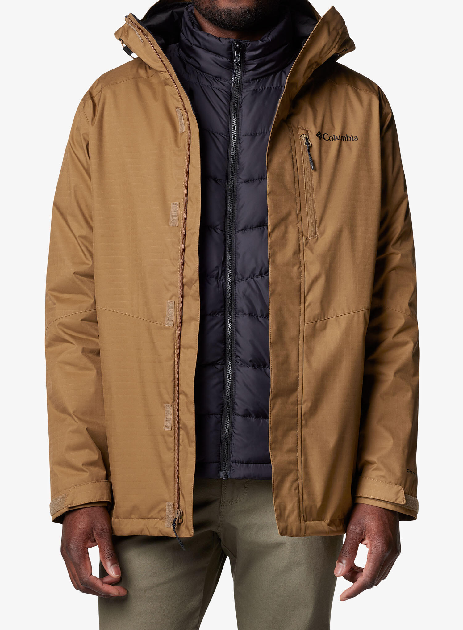 Kurtka 3w1 męska Columbia Oak Harbor Interchange Jacket 3/7