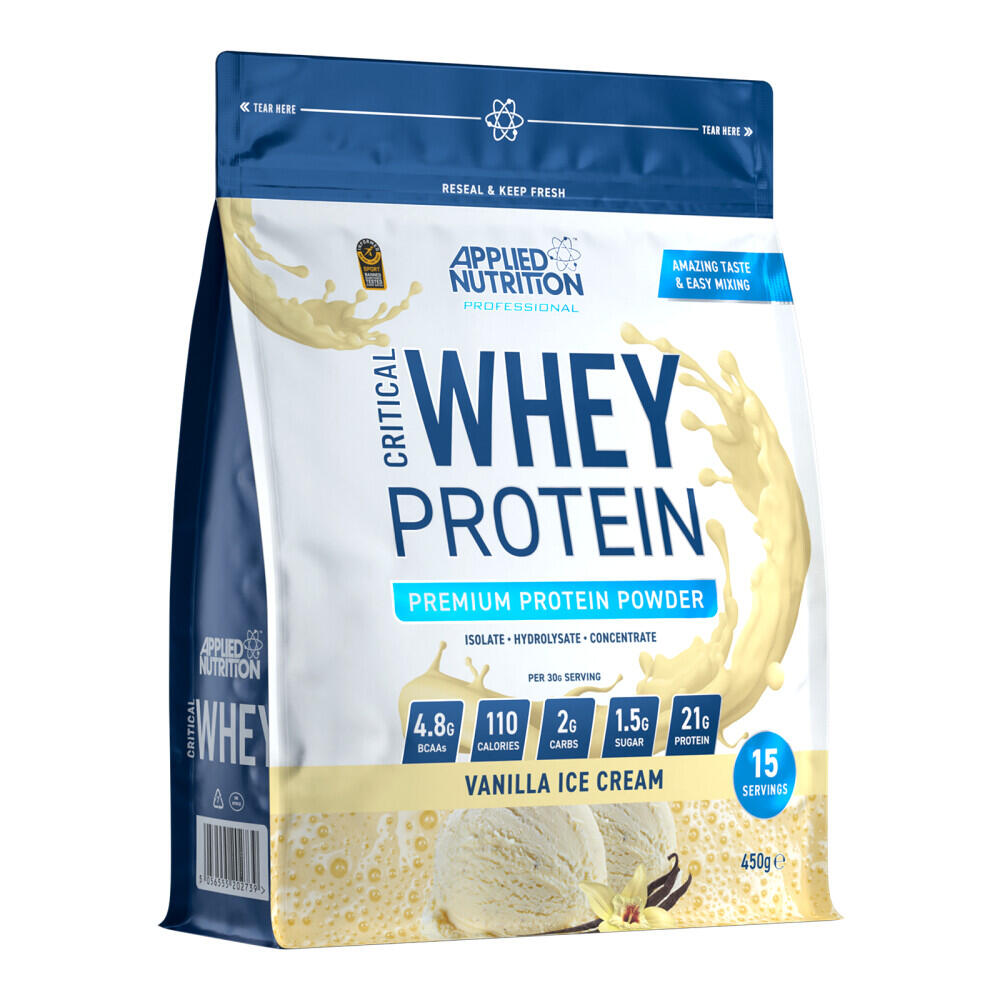 APPLIED NUTRITION Applied Nutrition Critical Whey (450g) Vanilla Ice Cream - Proteine