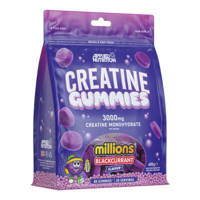 Applied nutrition creatine gummies (80) millions blackcurrant - creatine