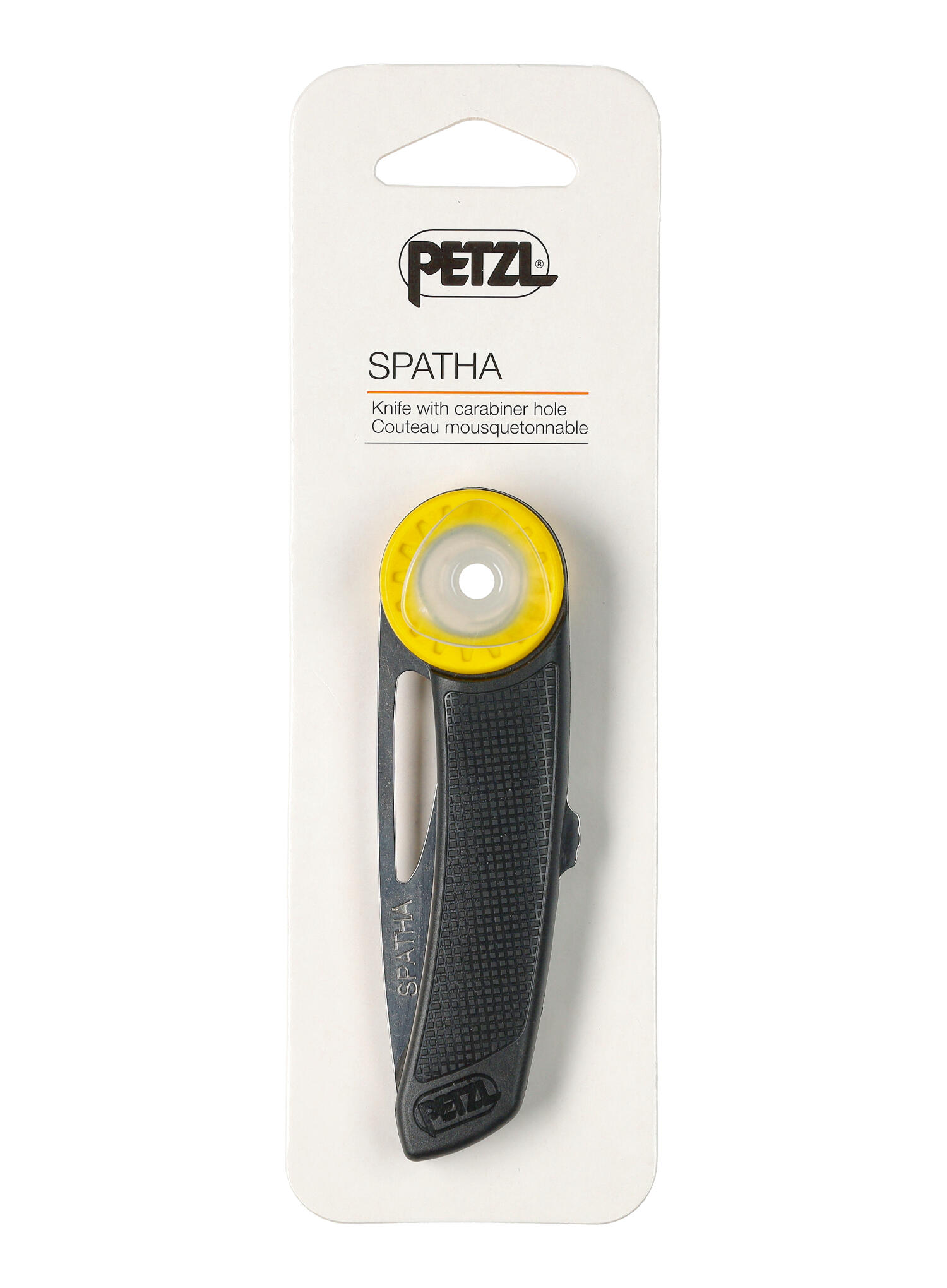 Couteau Petzl Spatha mousquetonnable inox 6/7