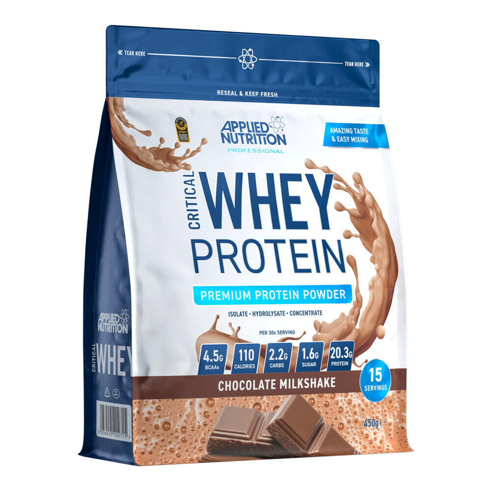 APPLIED NUTRITION Applied Nutrition Critical Whey (450g) Chocolate Milkshake - Eiwitten