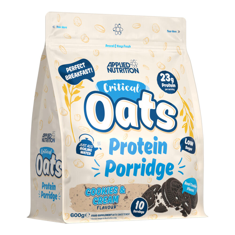 APPLIED NUTRITION Applied Nutrition Critical Oats (600g) Cookies & Cream - Functionele voeding