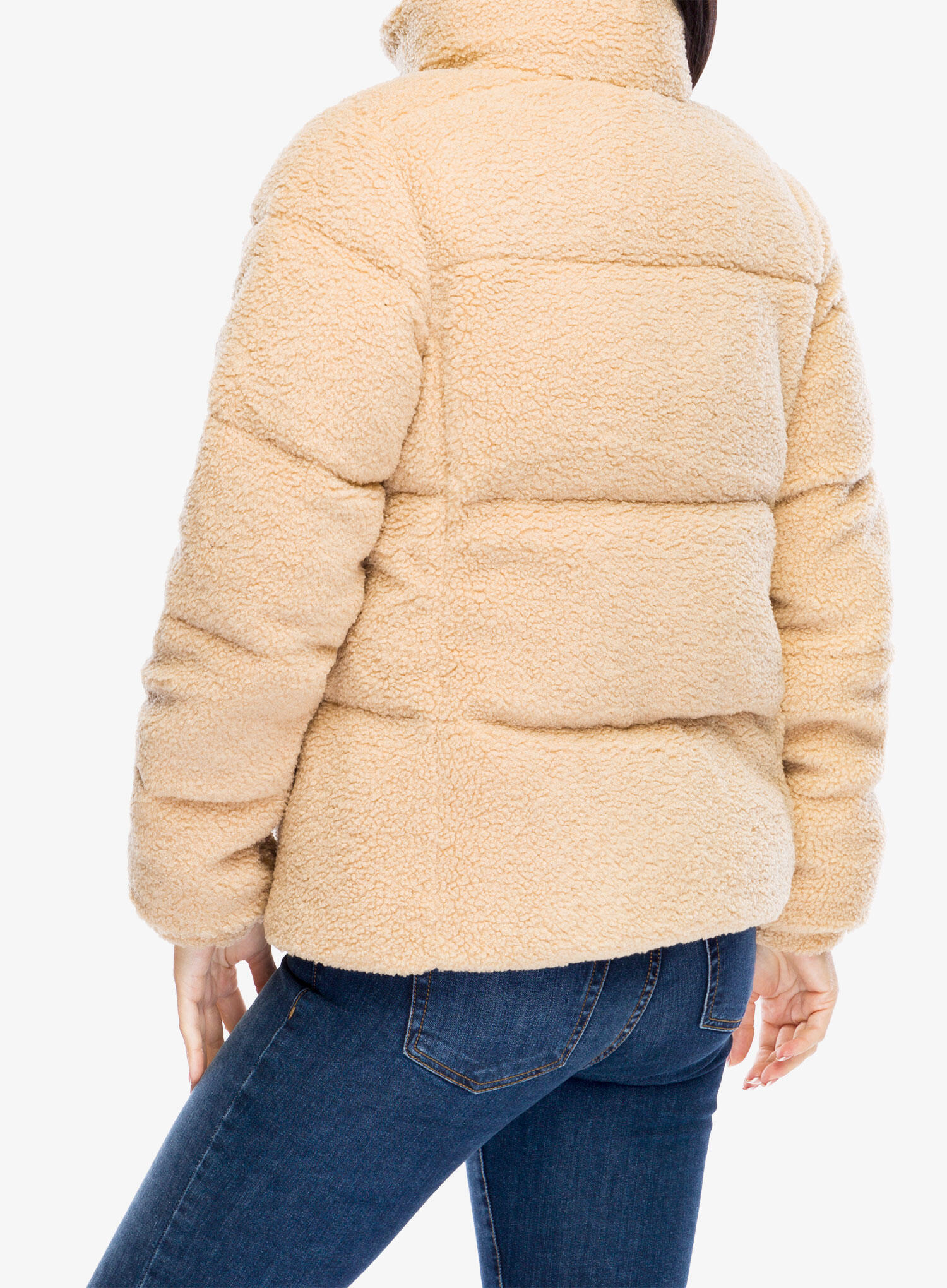 Casaco feminino acolchoado Columbia Puffect Sherpa 2/7