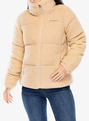 Dames gewatteerde jas columbia puffect sherpa
