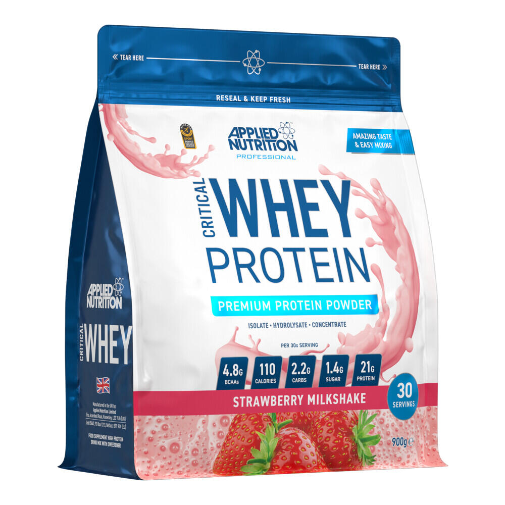APPLIED NUTRITION Applied Nutrition Critical Whey (900g) Strawberry Milkshake - Eiwitten