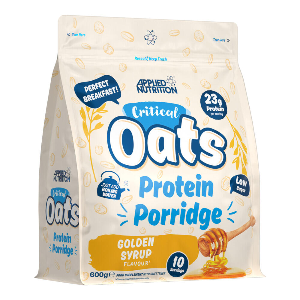 APPLIED NUTRITION Applied Nutrition Critical Oats (600g) Golden Syrup - Functionele voeding