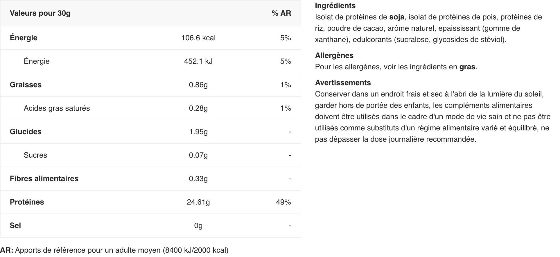 Applied Nutrition Critical Plant (450g) Chocolate - Eiweiße - Veganes Eiweiß 2/3