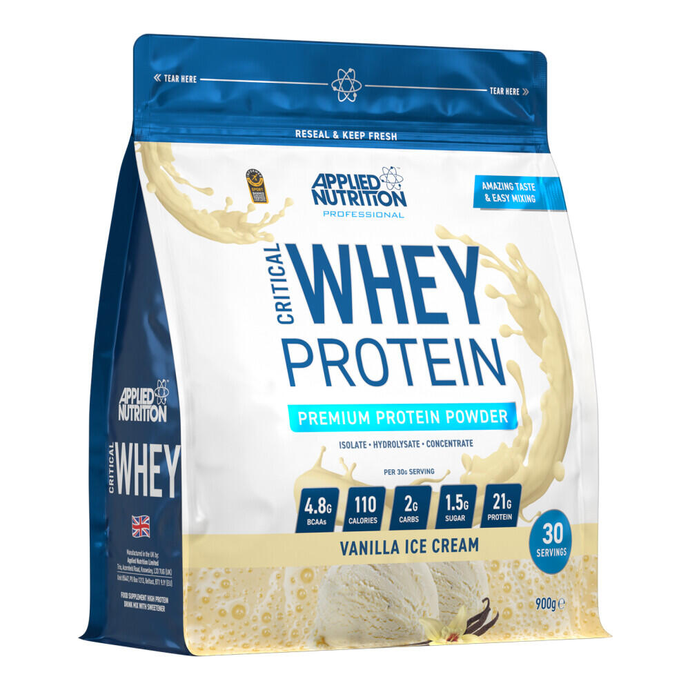 APPLIED NUTRITION Applied Nutrition Critical Whey (900g) Vanilla Ice Cream - Proteine