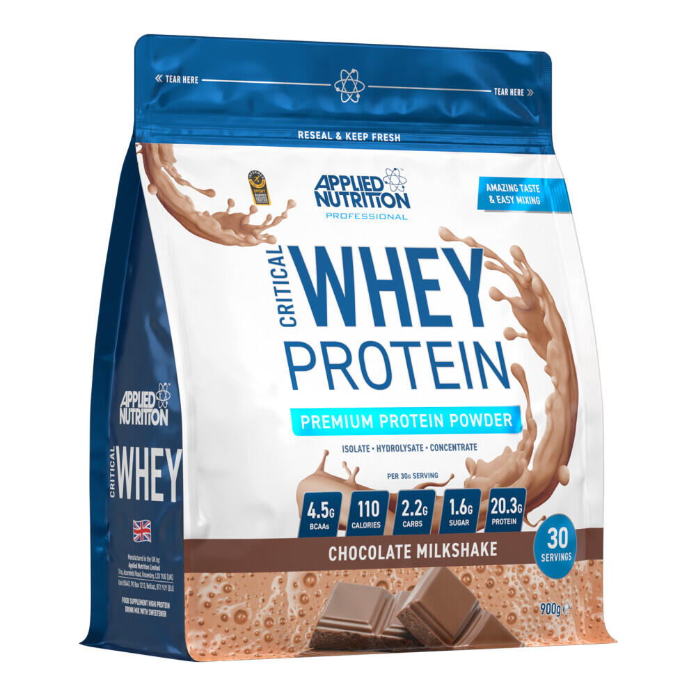 APPLIED NUTRITION Applied Nutrition Critical Whey (900g) Chocolate Milkshake - Proteine