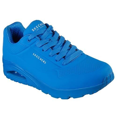 Skechers Mens Sport Casual UNO STAND ON AIR Sneakers Men 52458 blau