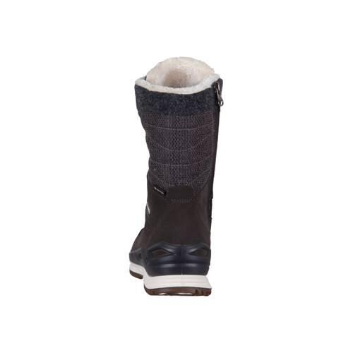 Chaussures randonnée femmes Lowa Barina Anthracite Champagner 3/5