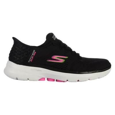 Schoenen universeel voor vrouwen skechers go walk 6 vivid id slip ins