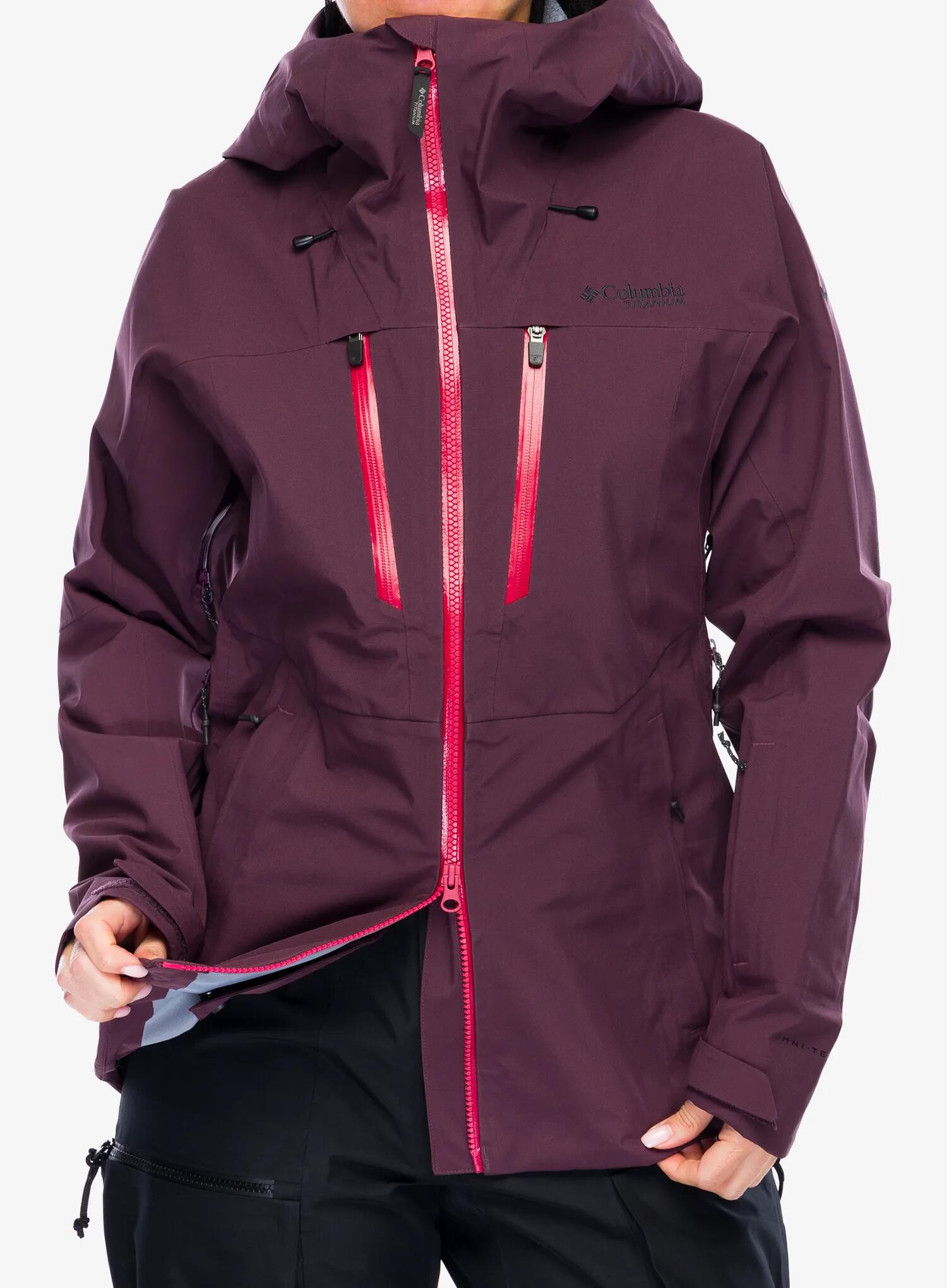 Kurtka trekkingowa damska Columbia Platinum Peak II 3L Shell 3/7