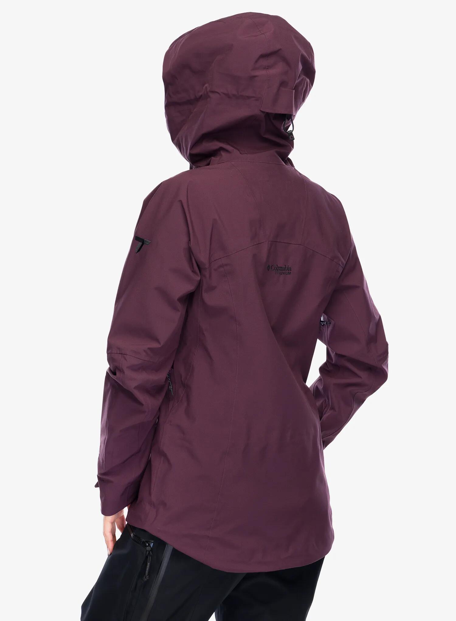 Kurtka trekkingowa damska Columbia Platinum Peak II 3L Shell 5/7