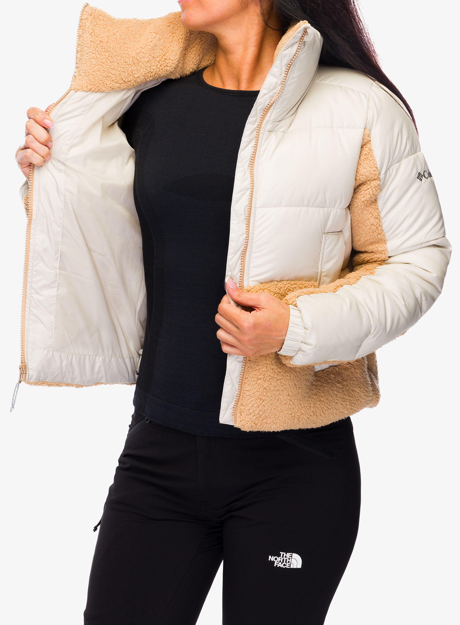 Columbia Chaqueta Leadbetter Point Beige 6/7
