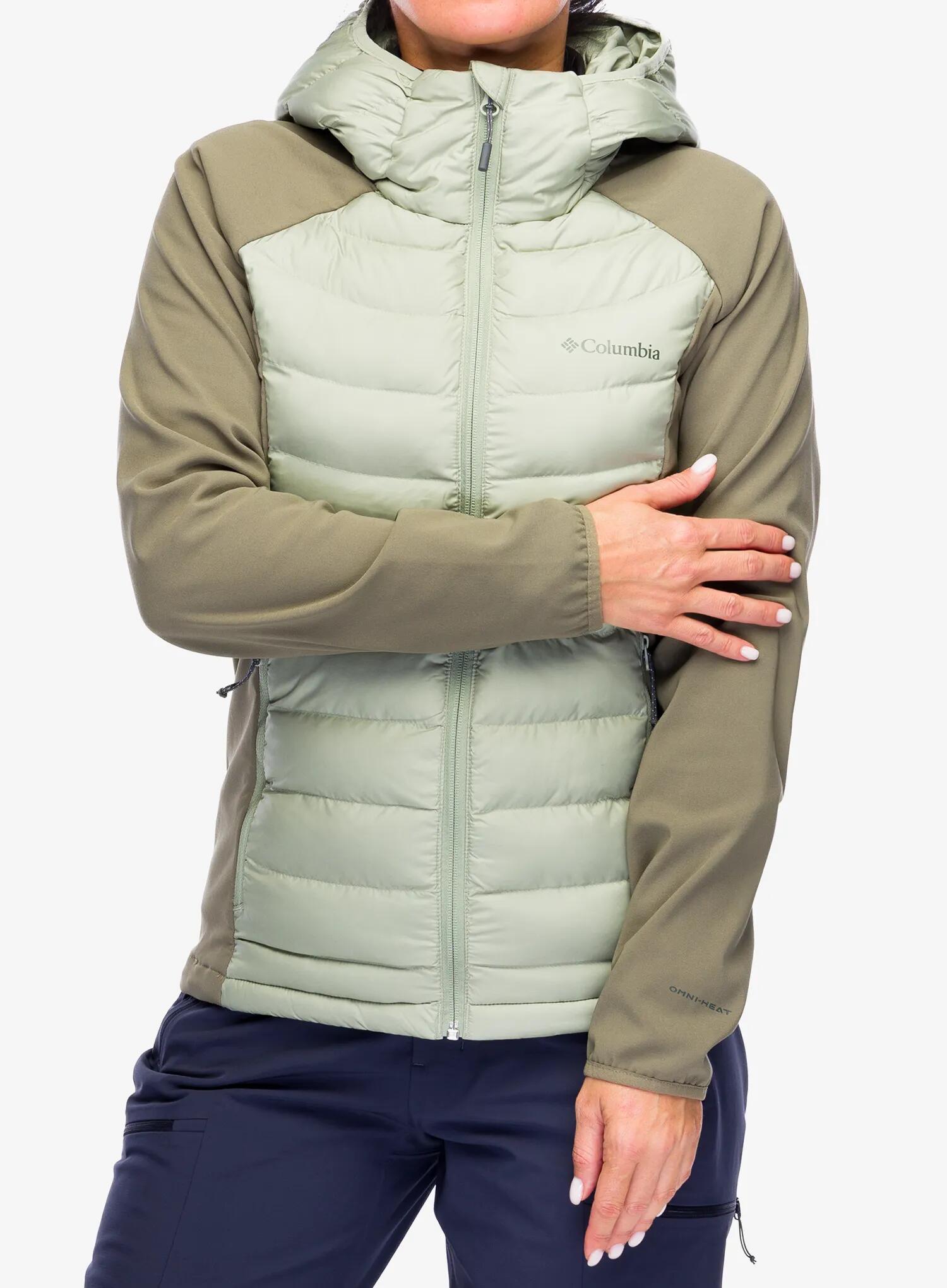 Kurtka hybrydowa damska Columbia Powder Lite II Hybrid Hooded Jacket 3/7