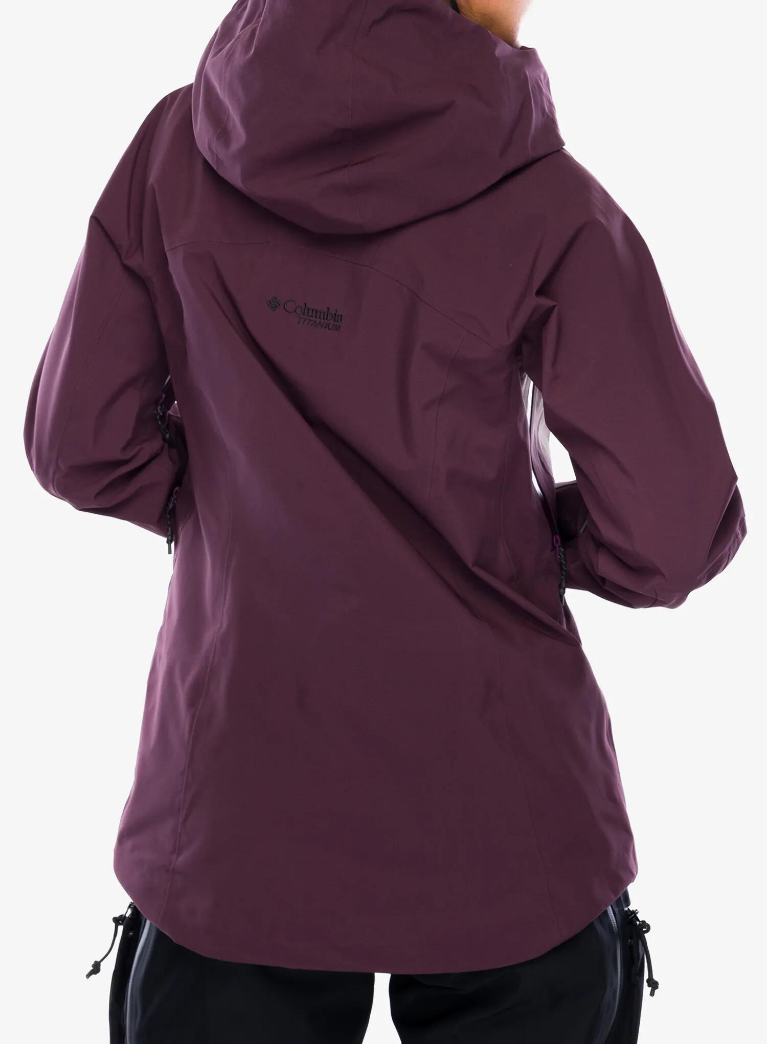 Kurtka trekkingowa damska Columbia Platinum Peak II 3L Shell 7/7