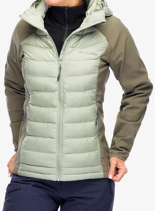 Kurtka hybrydowa damska Columbia Powder Lite II Hybrid Hooded Jacket