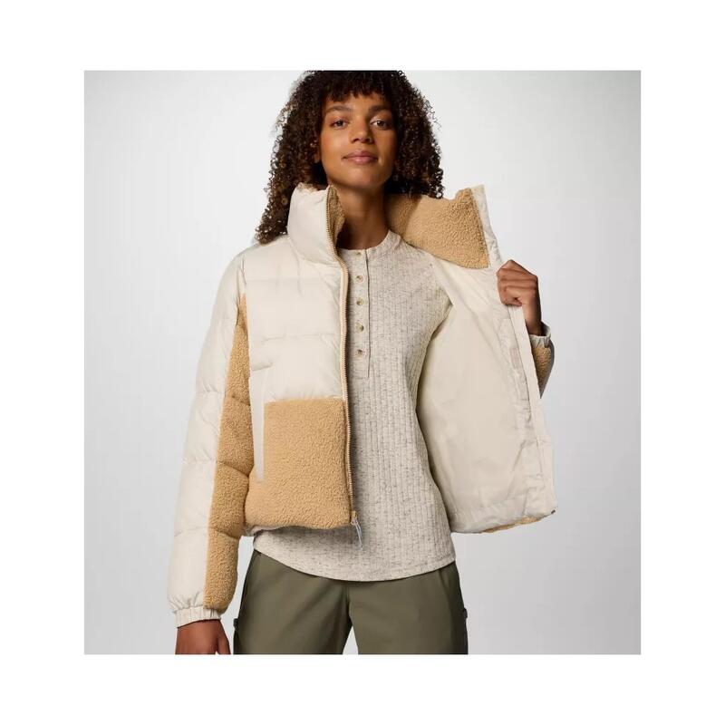COLUMBIA Doudoune Hybride Sherpa Leadbetter Point™ II Femme - Dark Stone, Canoe