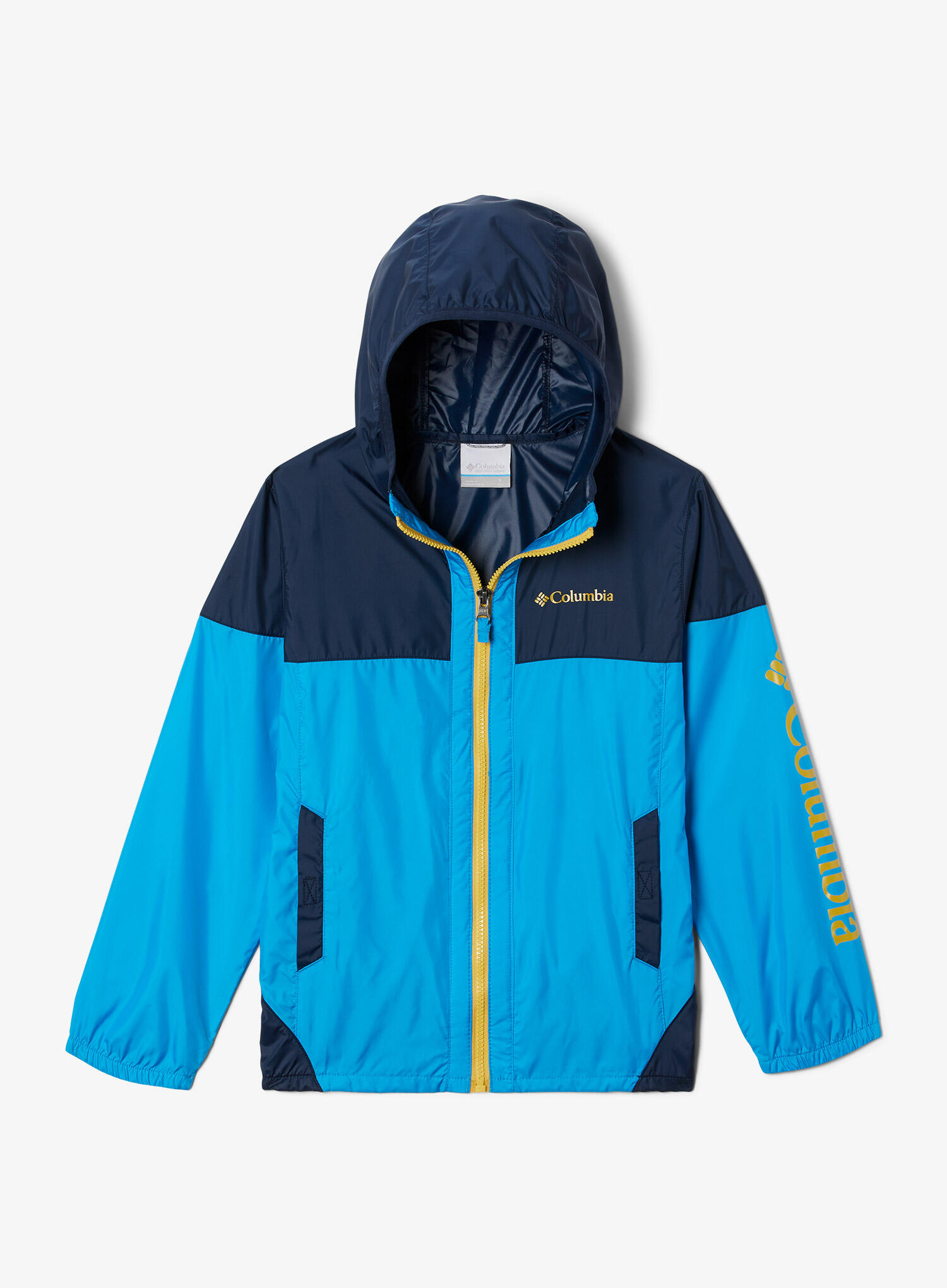 Veste Garçon Columbia Flash Challenger™ Windbreaker Bleu 1/3