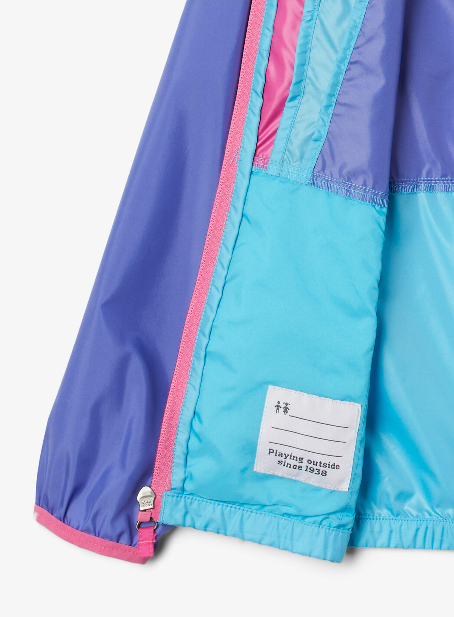 Kurtka wiatroszczelna dziewczęca Columbia Back Bowl Hooded Windbreaker 3/3