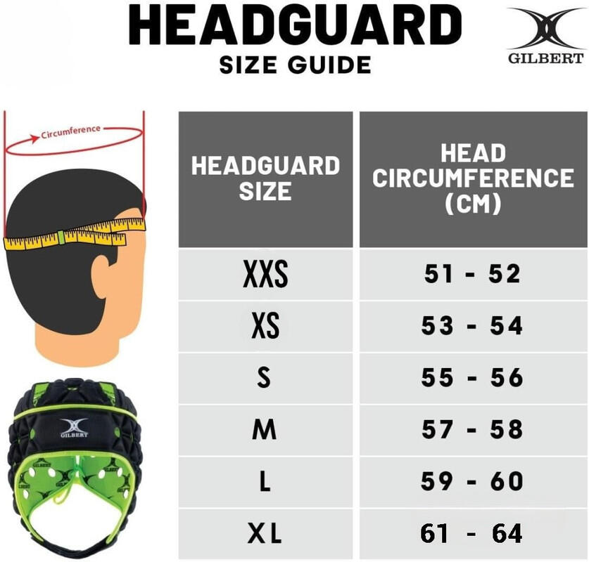 Casque de protection Air Rugby Rouge - Gilbert 6/7