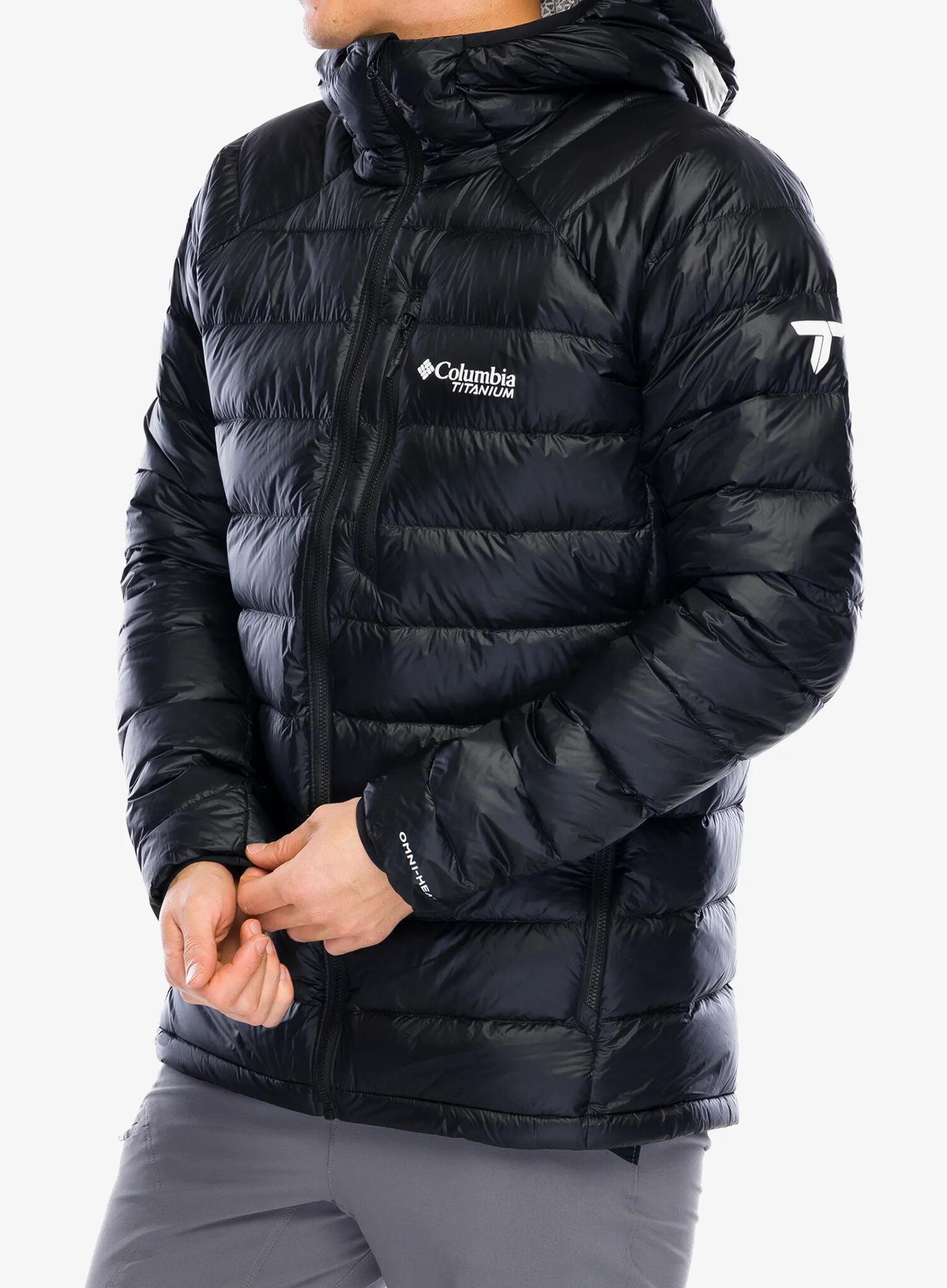 Kurtka puchowa męska Columbia Arctic Crest Down Hooded Jacket 3/7