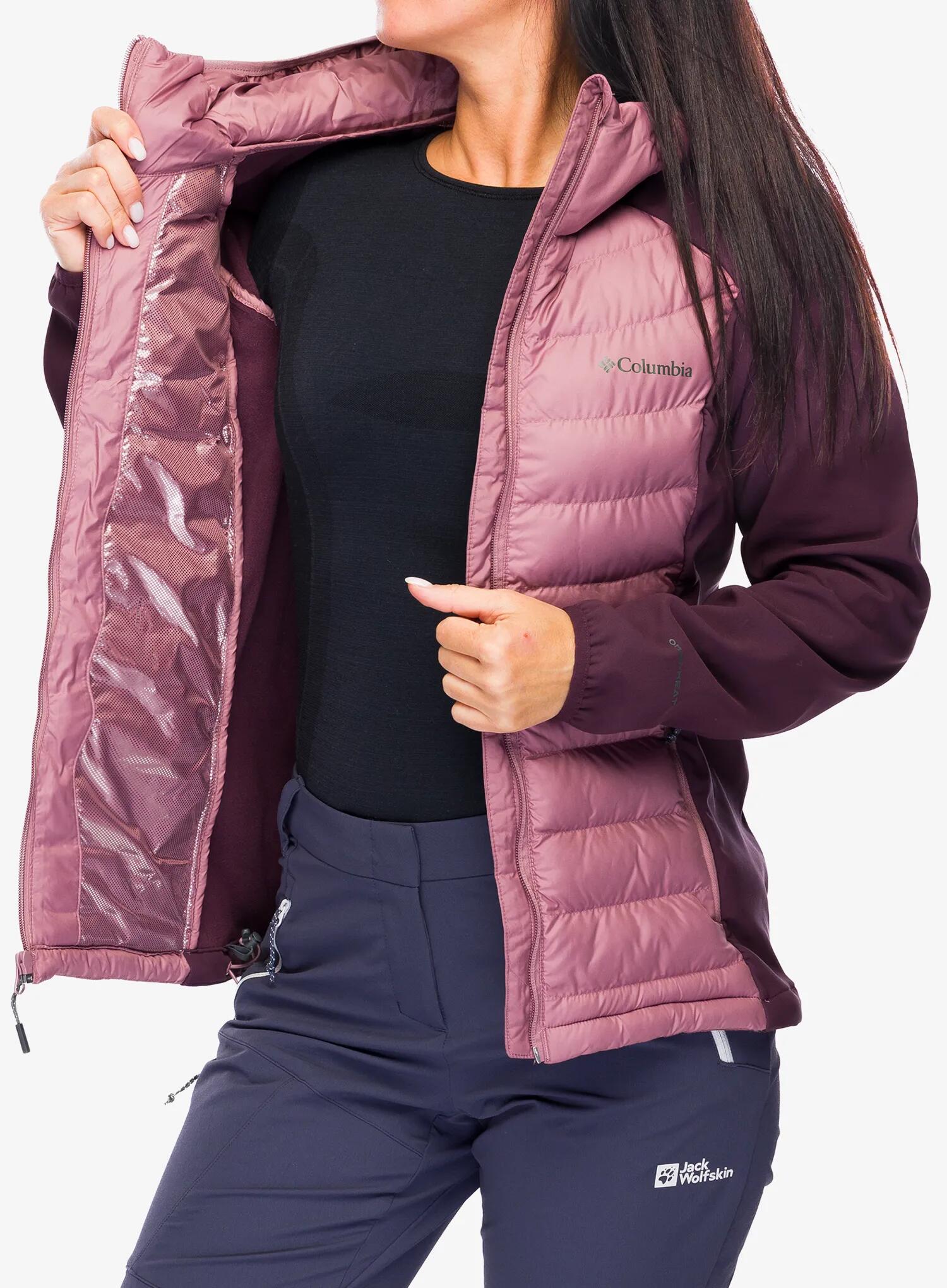 Kurtka ocieplana damska Columbia Powder Lite II Hybrid Hooded Jacket 6/7