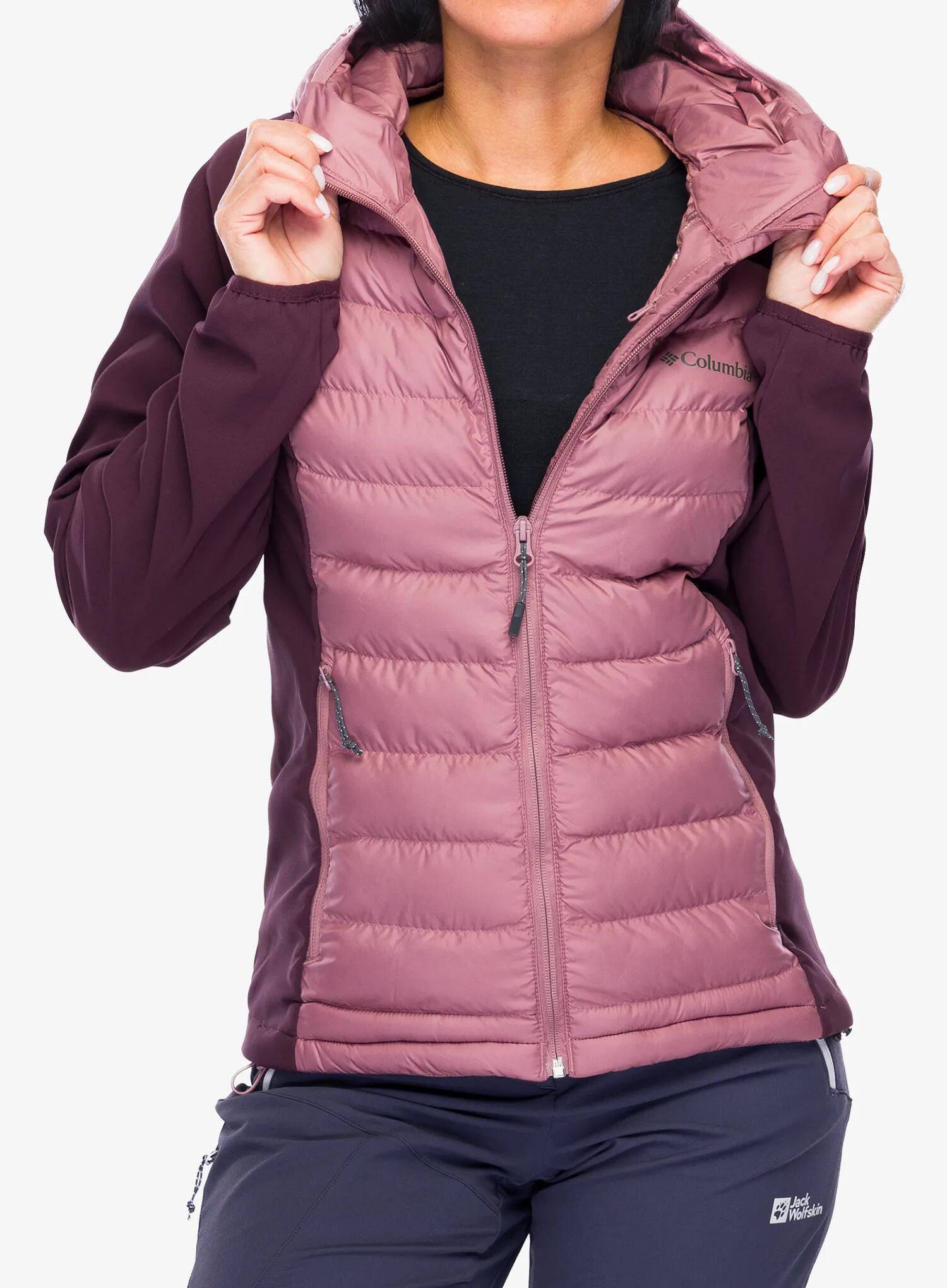 Kurtka ocieplana damska Columbia Powder Lite II Hybrid Hooded Jacket 3/7