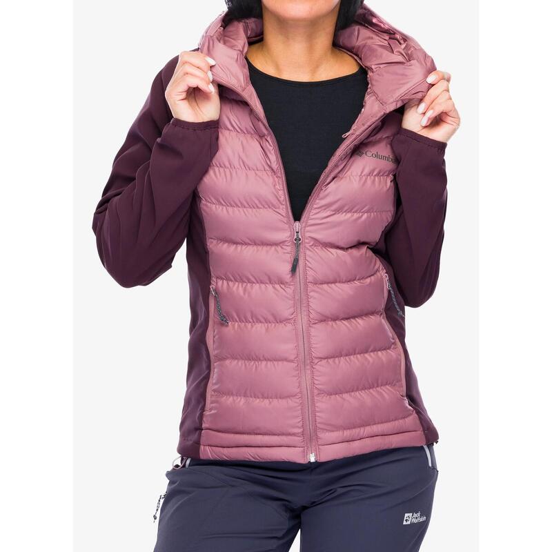 Kurtka ocieplana damska Columbia Powder Lite II Hybrid Hooded Jacket