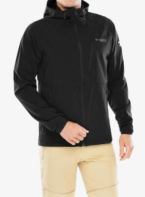 Heren softshell jas columbia triple canyon met capuchon