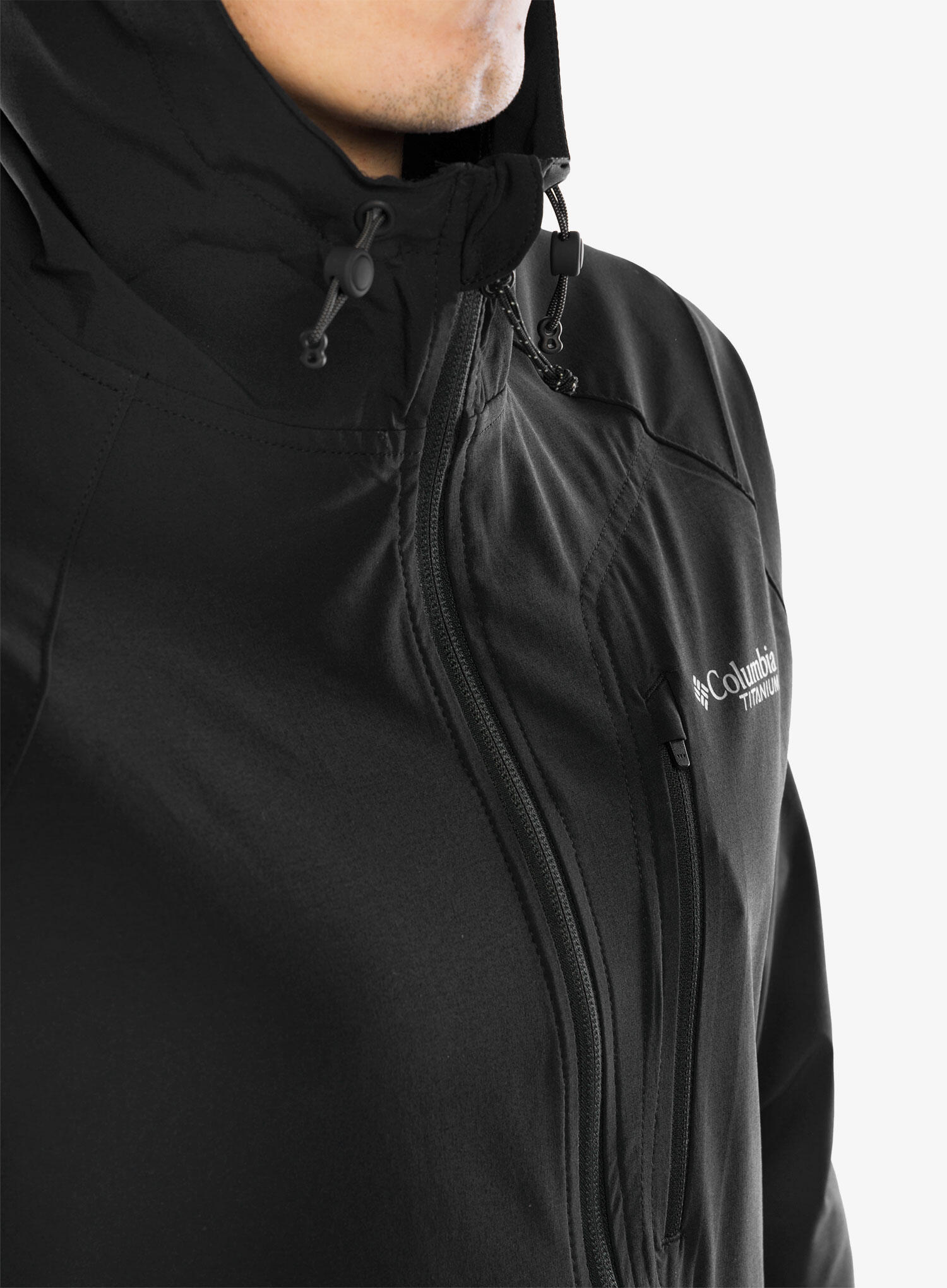 Jaqueta softshell masculina Columbia Triple Canyon com capuz 5/7