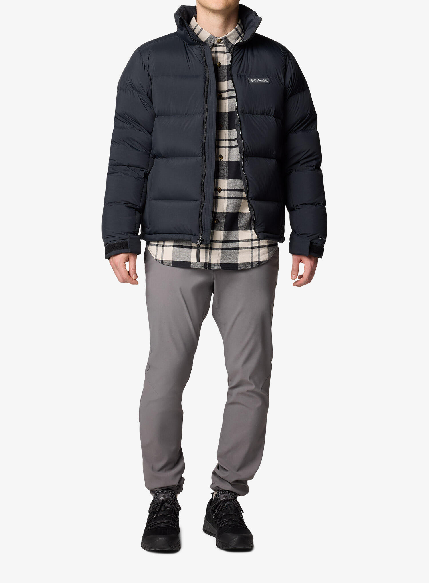 Synthetische Donzen Jassen Heren - COLUMBIA Bulo Point II Down Jacket - Black 6/7